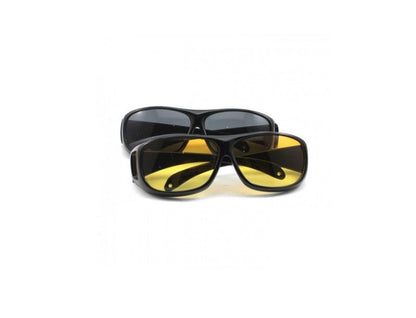 Set 2 perechi ochelari pentru condus de zi - noapte HD Vision