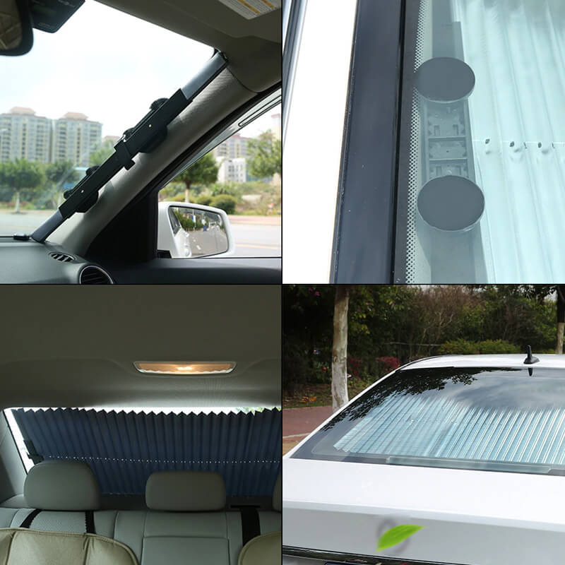 Lichidare de Stoc! Copertina parasolar auto impotriva razelor UV 70 cm