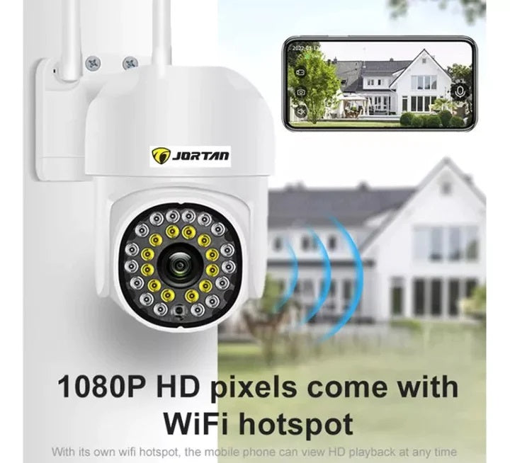 Set 3 x Camere de Supraveghere Video Jortan, 32 Leduri, Rotative, Infrarosu, Rezistanta la apa