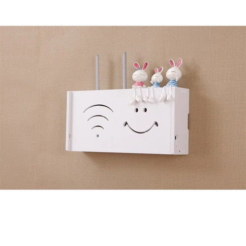 Lichidare de Stoc! Suport de Perete pentru Router sau Alte Obiecte - Smile Face