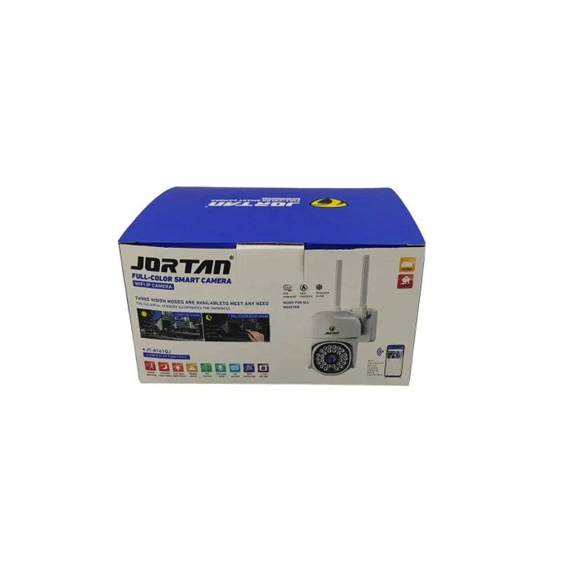 Camera de Supraveghere Video Jortan, 32 Leduri, Rotative, Infrarosu, Rezistanta la apa + Card 32 GB