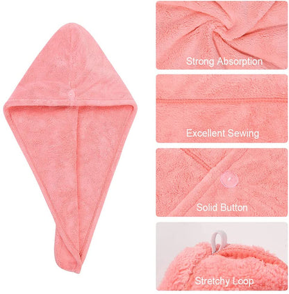 Prosop-turban pentru uscarea parului
