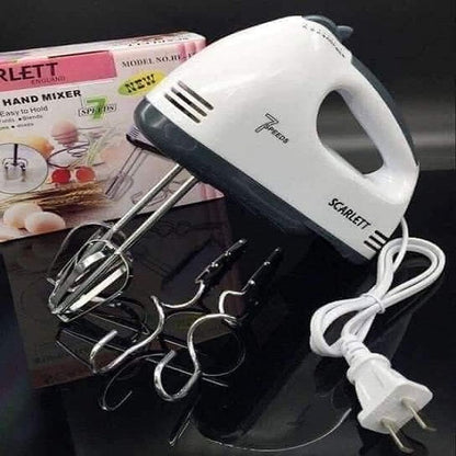 Mixer de Mana cu 7 Viteze, Usor de Folosit, Alimentare 220V