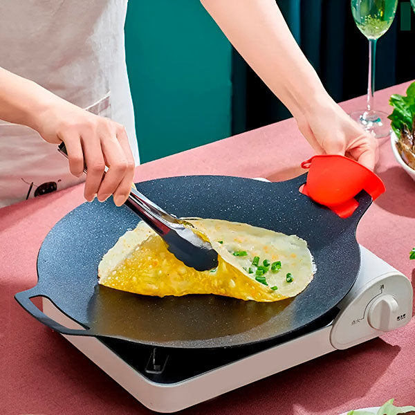 Tigaie Antiaderenta Rotunda pentru Uz Casnic sau Gratar 30 cm