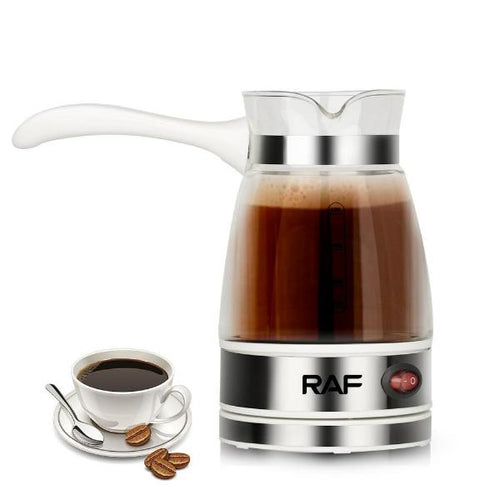 Cafetiera Electrica Raf cu Indicator Luminos, Oprire Automata, Putere 600W, Capacitate 500 ml