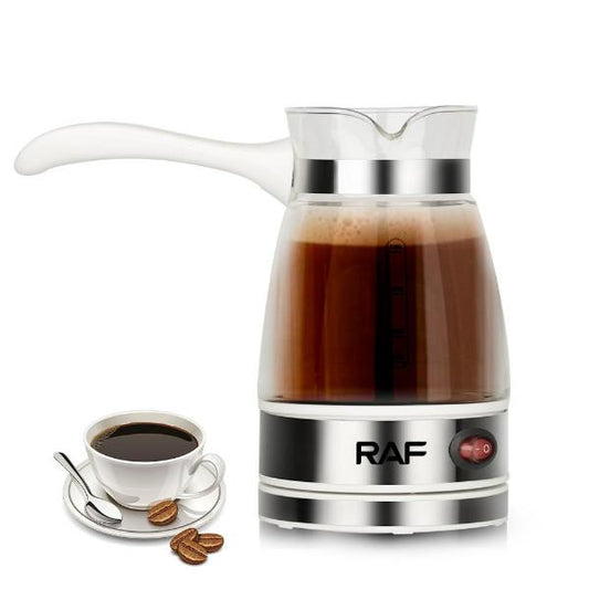 Cafetiera Electrica Raf cu Indicator Luminos, Oprire Automata, Putere 600W, Capacitate 500 ml