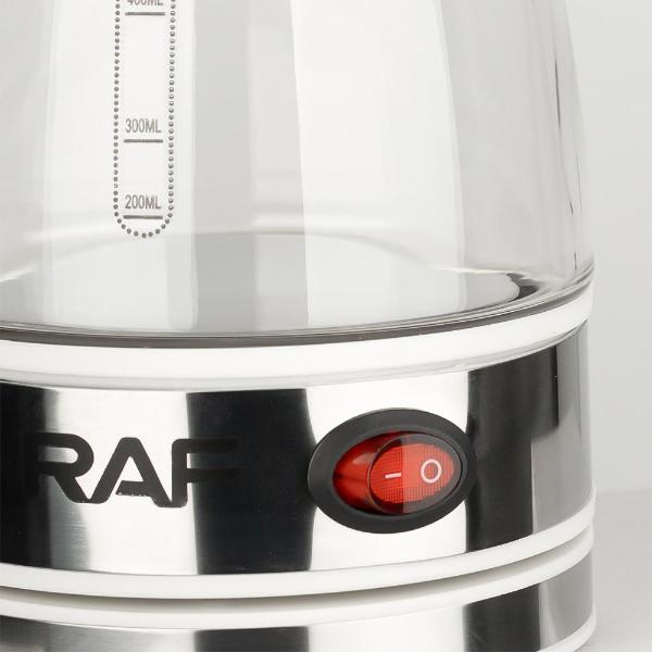 Cafetiera Electrica Raf cu Indicator Luminos, Oprire Automata, Putere 600W, Capacitate 500 ml