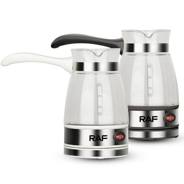 Cafetiera Electrica Raf cu Indicator Luminos, Oprire Automata, Putere 600W, Capacitate 500 ml