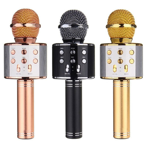 Microfon Karaoke Wireless Bluetooth WS-858