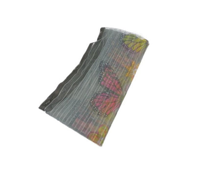 Perdea magnetica anti insecte - model cu flori si fluturi 200x100 cm