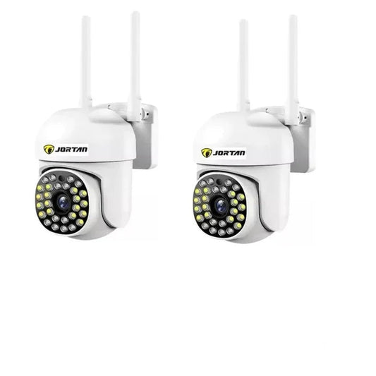 Set 2 x Camere de Supraveghere Video Jortan , 32 Leduri, Rotative, Infrarosu, Rezistanta la apa