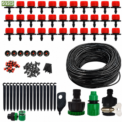 Sistem de Irigare Automatizat 10M – Kit Complet 4/7 mm pentru Plante și flori, cu Picuratori Reglabili și Accesorii grădina
