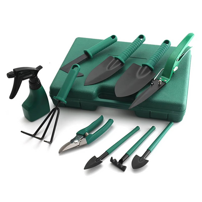 Set profesional de unelte pentru grădinărit – 10 piese esențiale pentru plantare, îngrijire și întreținerea grădinii tale!