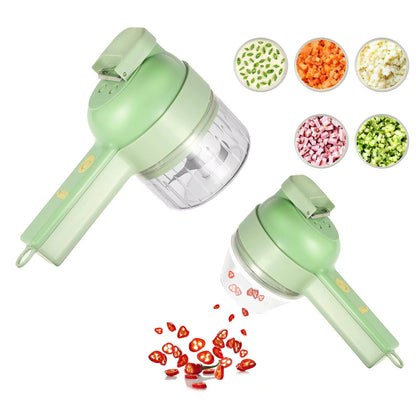 Tocator si maruntitor electric pentru alimente si legume 4 in 1